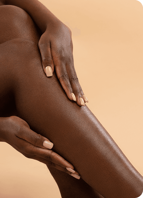 Vue intérieure d'une cabine de bronzage UV